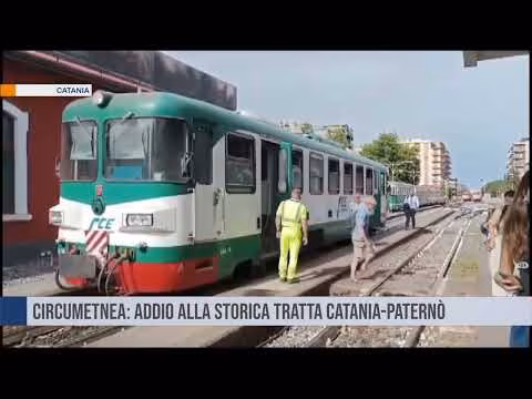 Circumetnea: addio alla storica tratta Catania-Paternò