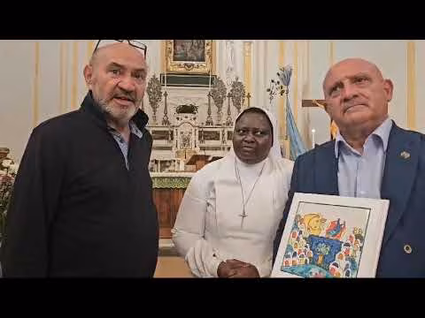 NELLA CHIESA SAN DOMENICO A MAIORI CONFERIMENTO DEL PREMIO MEMORIAL GIUSEPPINA RUSSO A SUOR MONICA