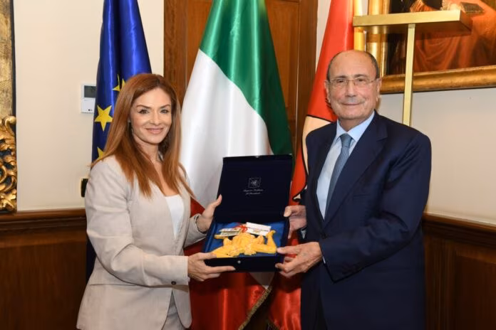 Schifani riceve il ministro maltese Miriam Dalli