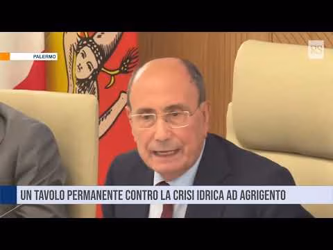 Un tavolo permanente contro la crisi idrica ad Agrigento