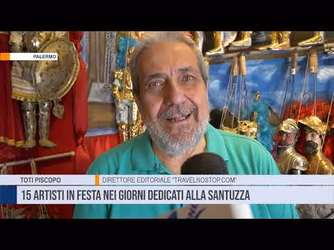 Artisti in festa a Palermo per valorizzare luoghi e tradizioni della Sicilia.