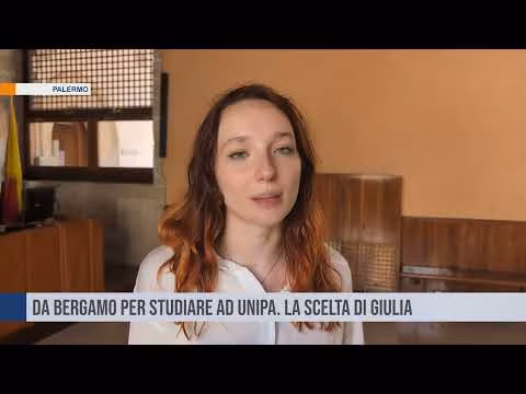 Da Bergamo per studiare ad Unipa