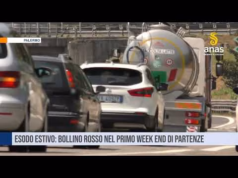 Esodo estivo: bollino rosso nel primo weekend di partenze