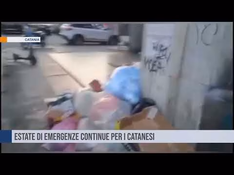 Estate di emergenze continue per i catanesi