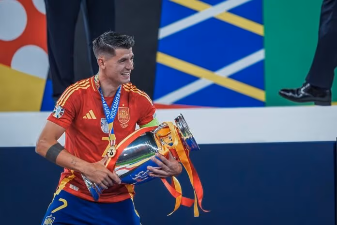 Il Milan annuncia l’arrivo di Morata, avrà la maglia numero 7