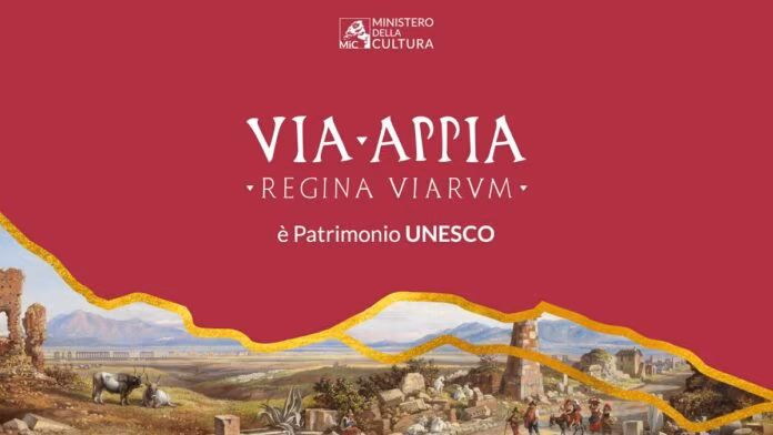 La Via Appia entra nella lista del Patrimonio Mondiale Unesco