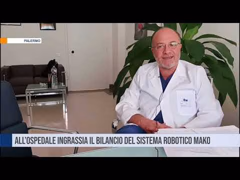 Ospedale Ingrassia di Palermo: il bilancio di 7 mesi di attività del sistema Mako