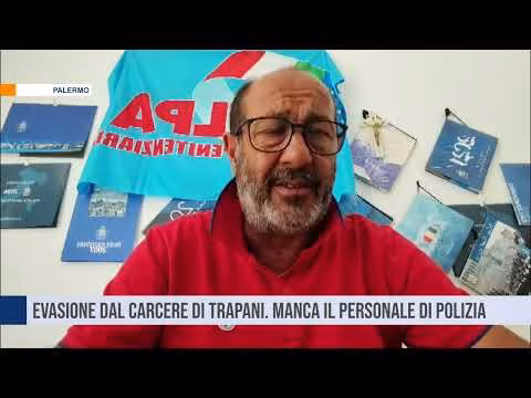 Palermo. Evasione dal carcere di Trapani