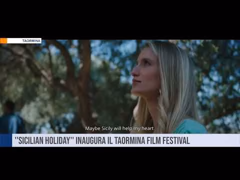 ''Sicilian Holiday '' inaugura il Taormina Film Festival