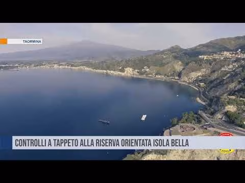 Taormina, controlli a tappeto alla riserva orientata Isola Bella