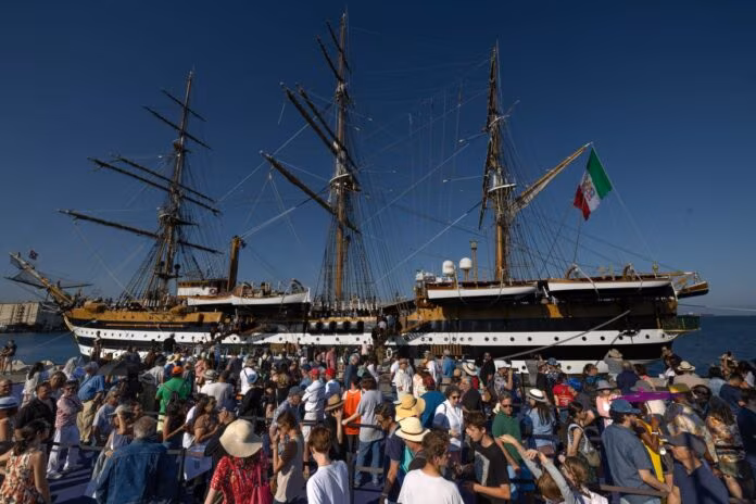 Tour Nave Amerigo Vespucci, 72 mila visitatori a Los Angeles