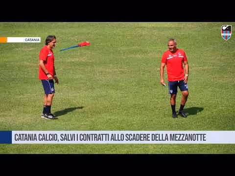 Catania calcio, salvi i contratti allo scadere della mezzanotte