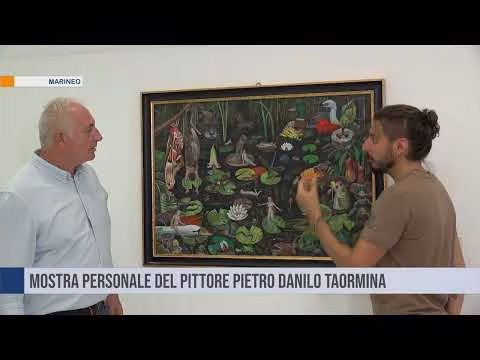 Marineo. Fino al 25 agosto mostra personale del pittore Pietro Danilo Taormina.