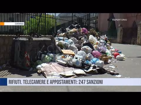 Catania. Rifiuti