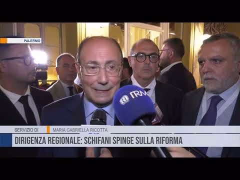 Dirigenza regionale: Schifani spinge sulla riforma
