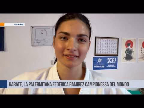 Karate, la palermitana Federica Ramirez campionessa del mondo