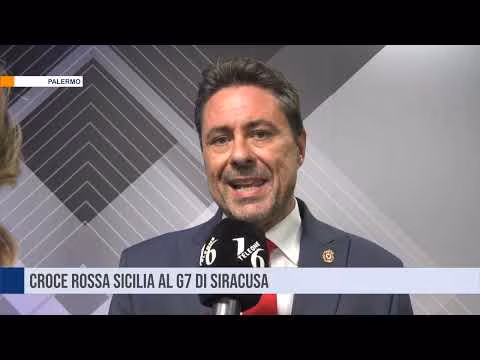 La Croce Rossa Sicilia al G7 di Siracusa