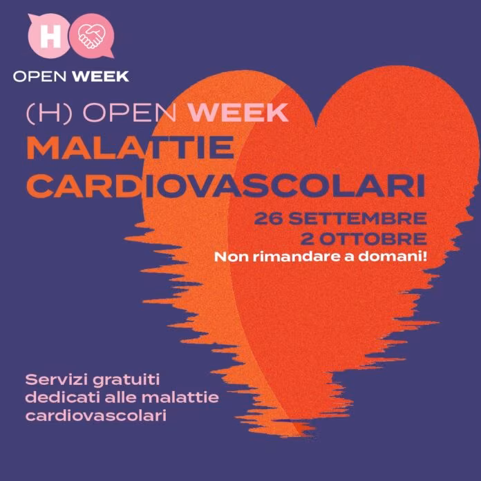 Malattie cardiovascolari, da 26/9 a 2/10 a Villa Serena visite gratuite