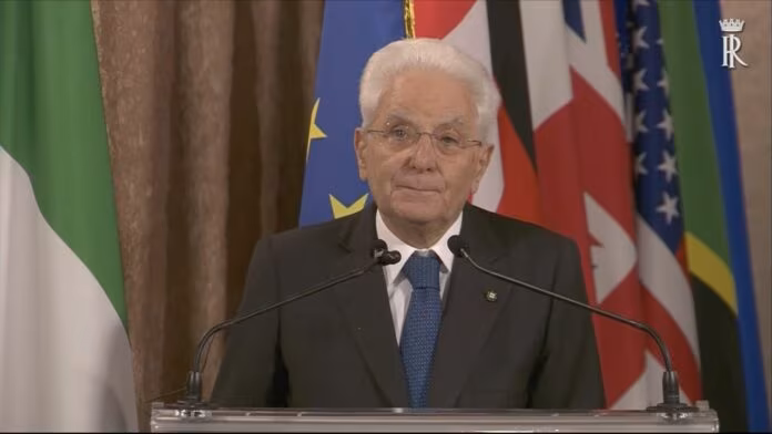Mattarella “Nessun Paese può risolvere da solo questioni globali”
