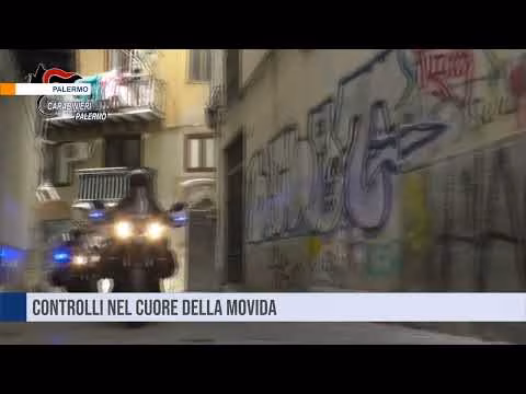 Palermo, controlli nel cuore della movida