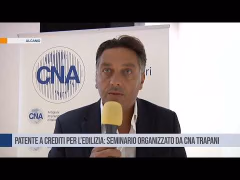 Patente a crediti per l’edilizia: seminario organizzato da CNA Trapani