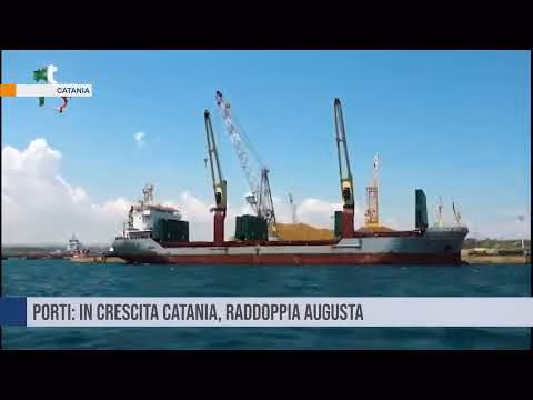 Porti: in crescita Catania, raddoppia Augusta