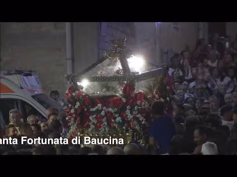 Santa Fortunata 2024 in diretta da Baucina