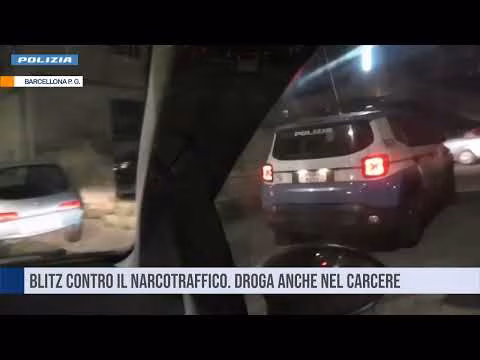 Barcellona PG. Blitz contro il narcotraffico
