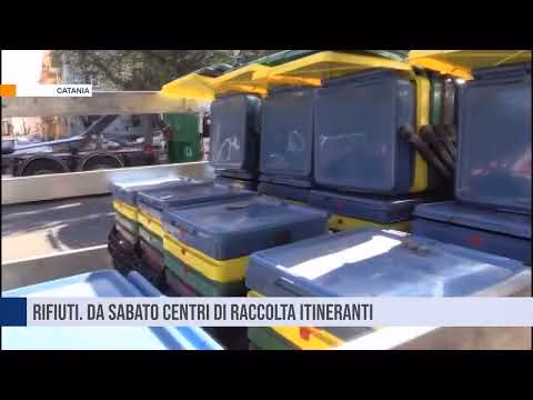 Catania. Rifiuti