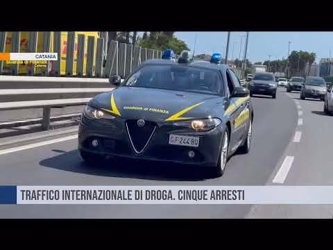 Catania. Traffico internazionale di droga