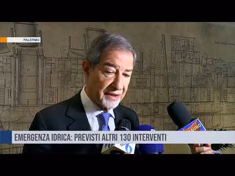Emergenza idrica: previsti altri 130 interventi