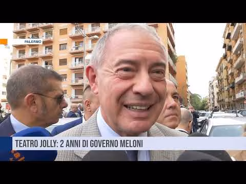 Forze della coalizione di governo al Jolly per i 2 anni del governo Meloni