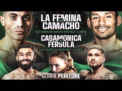 Grande serata di boxe a Palermo il 26 Ottobre 2024 al Teatro Al Massimo