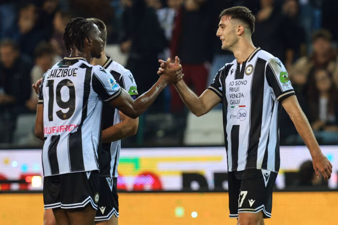Lucca e Davis in gol, l’Udinese batte il Cagliari 2-0