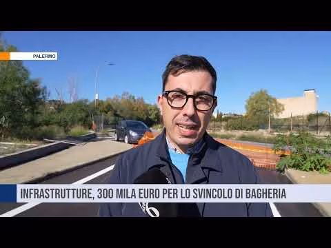 Infrastrutture, 300 mila euro per lo svincolo di Bagheria