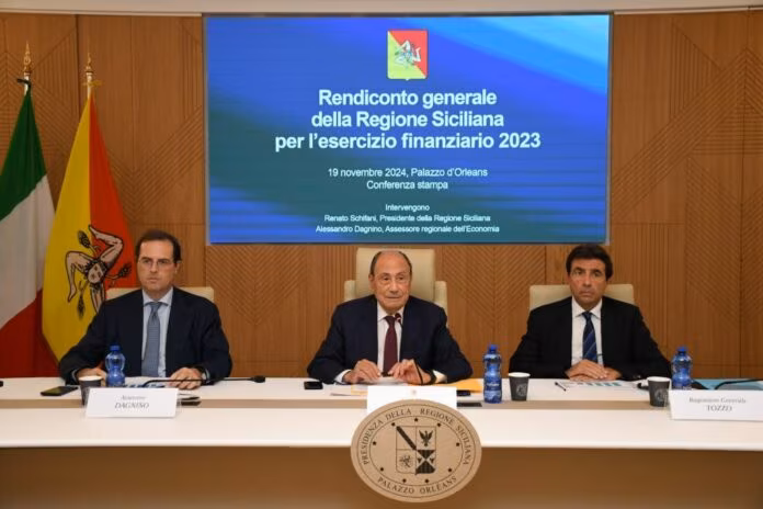 Regione ripiana disavanzo per 3,1 miliardi, Schifani “Risultato storico”