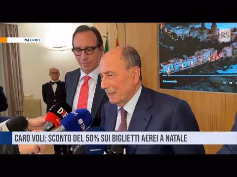 Caro Voli: sconto del 50 per cento sui biglietti aerei a Natale