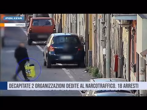 Catania. Decapitate due organizzazioni dedite al narcotraffico