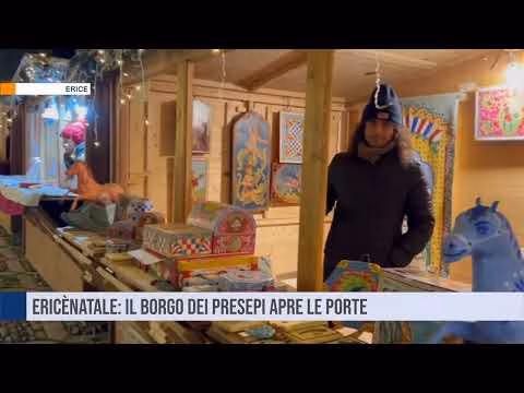 EricèNatale: il borgo dei presepi apre le porte