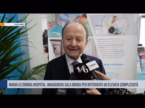 MARIA ELEONORA HOSPITAL: INAUGURATA LA SALA IBRIDA PER INTERVENTI AD ALTA COMPLESSITÀ