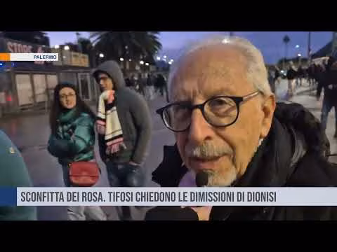 Palermo. Sconfitta dei rosa