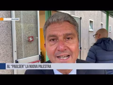 Una nuova palestra all'istituto Paulsen a Palermo