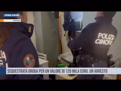 Catania. Sequestrata droga per un valore di 120 mila euro
