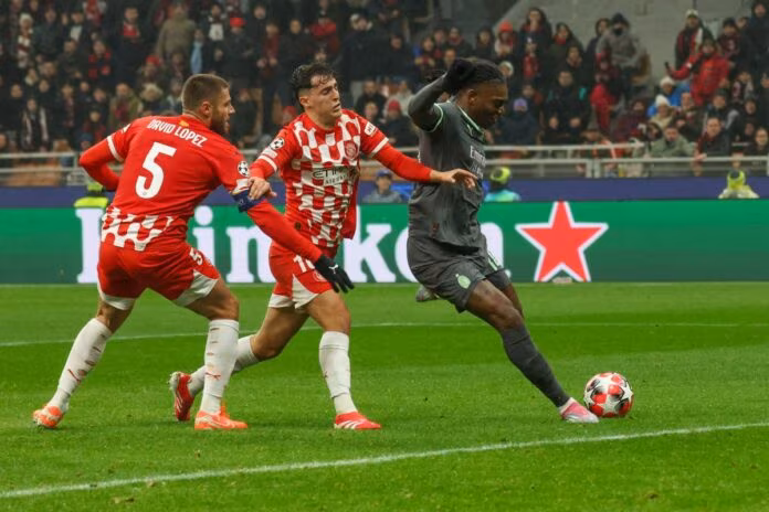 Leao stende il Girona, Milan vicino agli ottavi di Champions