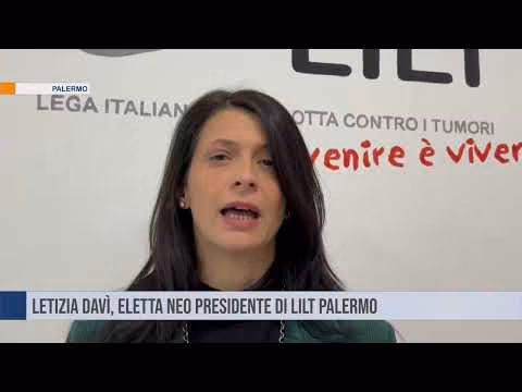 Letizia Davì, eletta neo presidente di Lilt Palermo