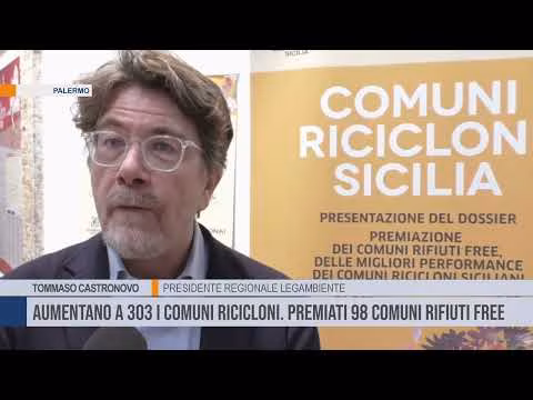 Palermo. Aumentano a 303 i Comuni Ricicloni