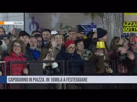 Palermo. Capodanno in piazza