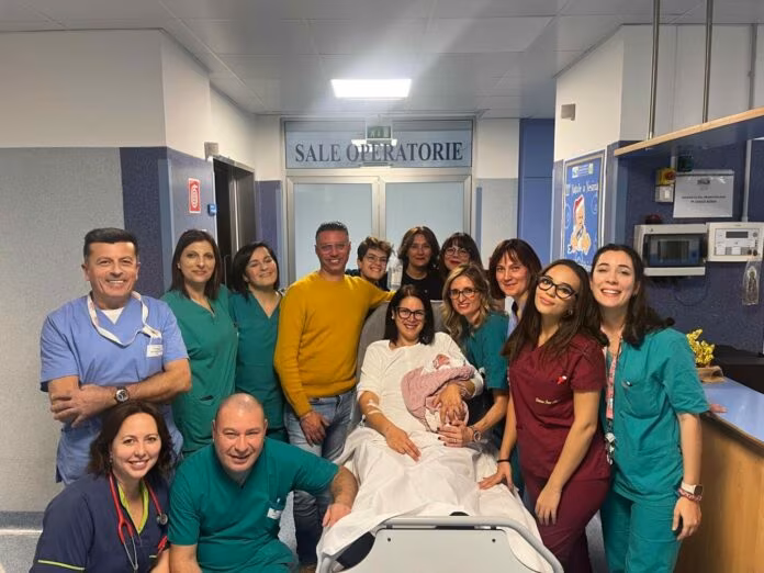 Una bimba la prima nata del 2025 all’Ospedale Garibaldi di Catania