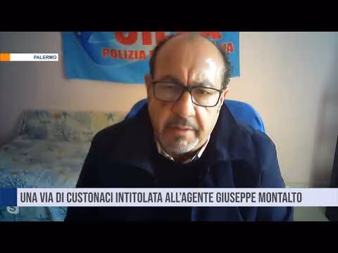 Una via di Custonaci intitolata all’agente Giuseppe Montalto