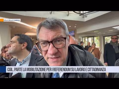 Isola delle Femmine. Cgil